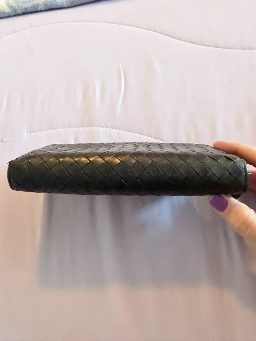Bottega Veneta Intrecciato Woven Zip-Around Long Wallet